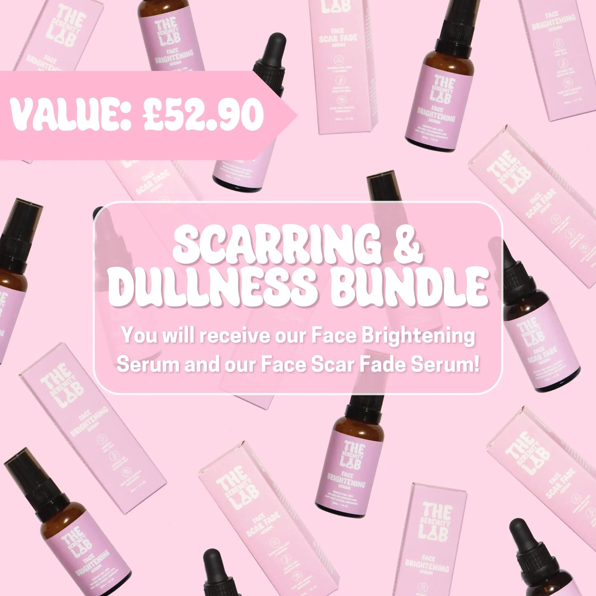 Scarring & Dullness Skin Bundle (VALUE: £52) The Serenity Lab