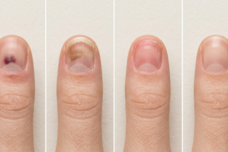 5 stages of losing a fingernail from injury to new nail growth