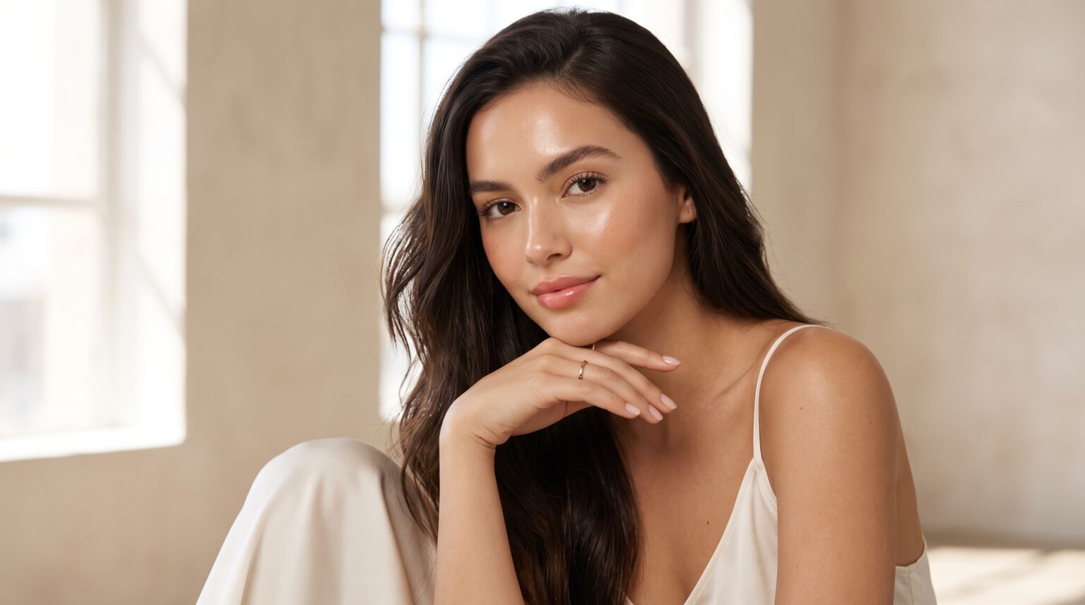Best e.l.f. setting spray for oily skin comparison featuring matte and dewy makeup finishes on a model, showing how different setting sprays affect makeup longevity and shine control.