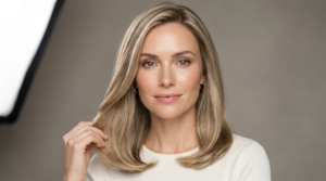 Beige blonde hair color for fair skin