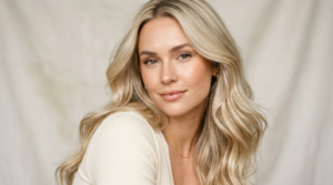 Creamy blonde hair color for fair skin
