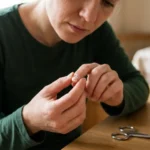 Fingernail falling off but still attached to the nail bed