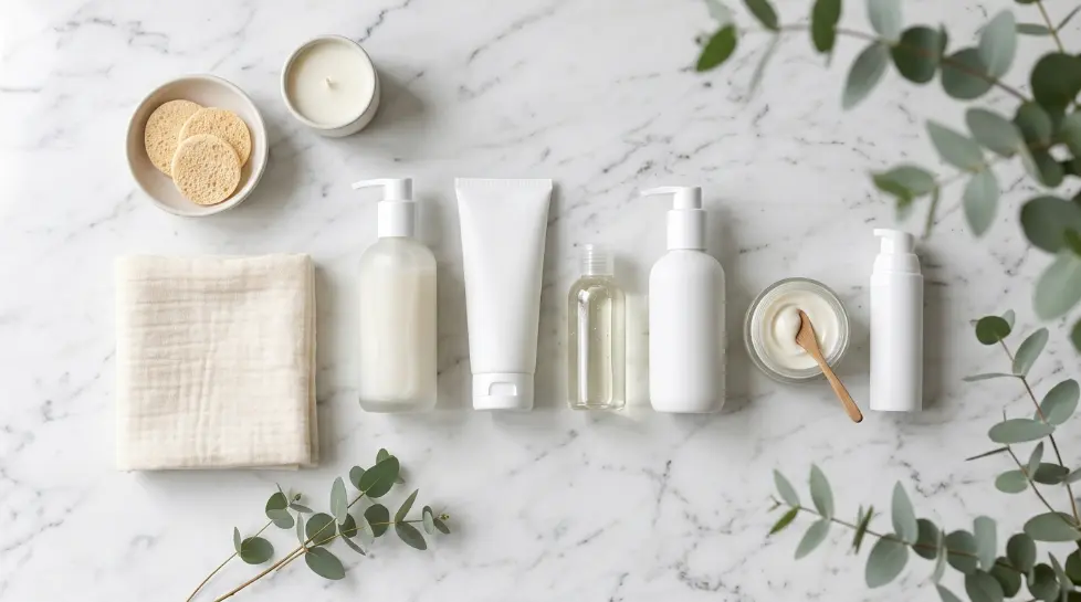 Gentle cleansers and skincare products for tretinoin-treated skin
