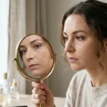 Makeup Is Separating on Face around the nose, cheeks, and forehead