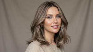 Mushroom blonde hair color for fair skin