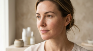Calmer, smoother-looking skin during the later stages of chemical peel recovery.