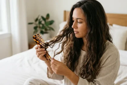 Why does my hair get tangled so quickly with knots through the lengths and ends?