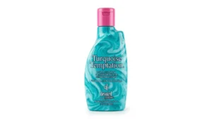 Devoted Creations Turquoise Temptation tanning lotion for pale and fair skin.