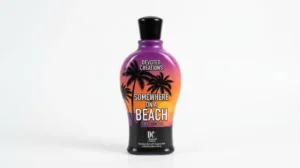 Devoted Creations Somewhere on a Beach indoor and outdoor tanning lotion for pale skin.