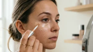 Why does my concealer crease when eye cream has not fully absorbed?