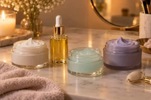 Heavy night cream making the face feel oily in the morning
