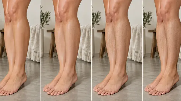 Shaving to waxing hair growth timeline